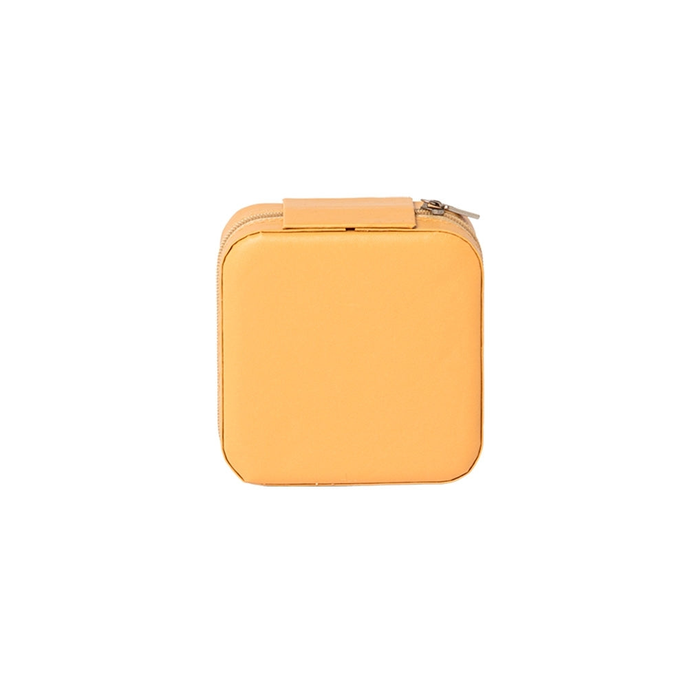 Porta-joias de couro sintético